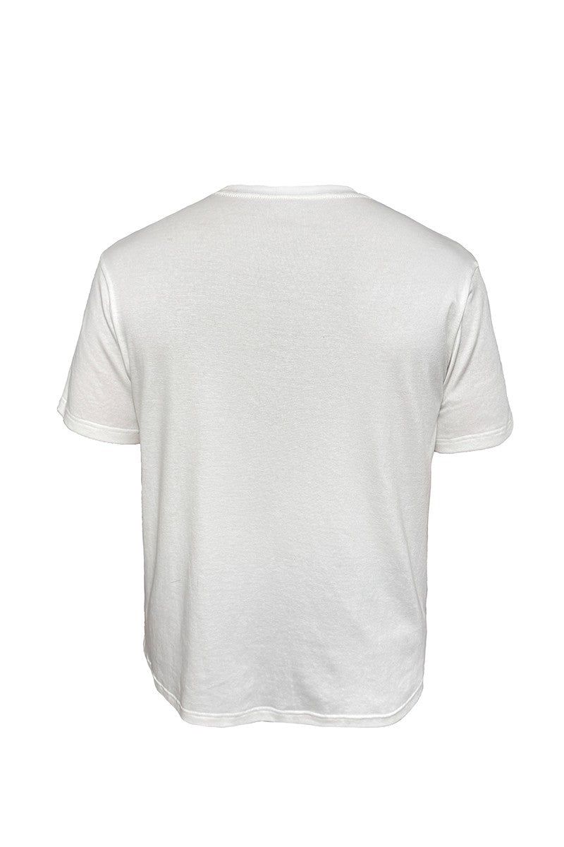 Floral Tencel Wool Tee