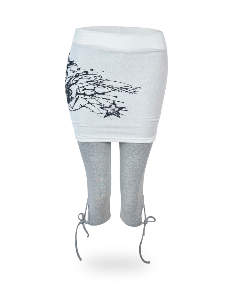 Star Graphic Layered Pants (2color)