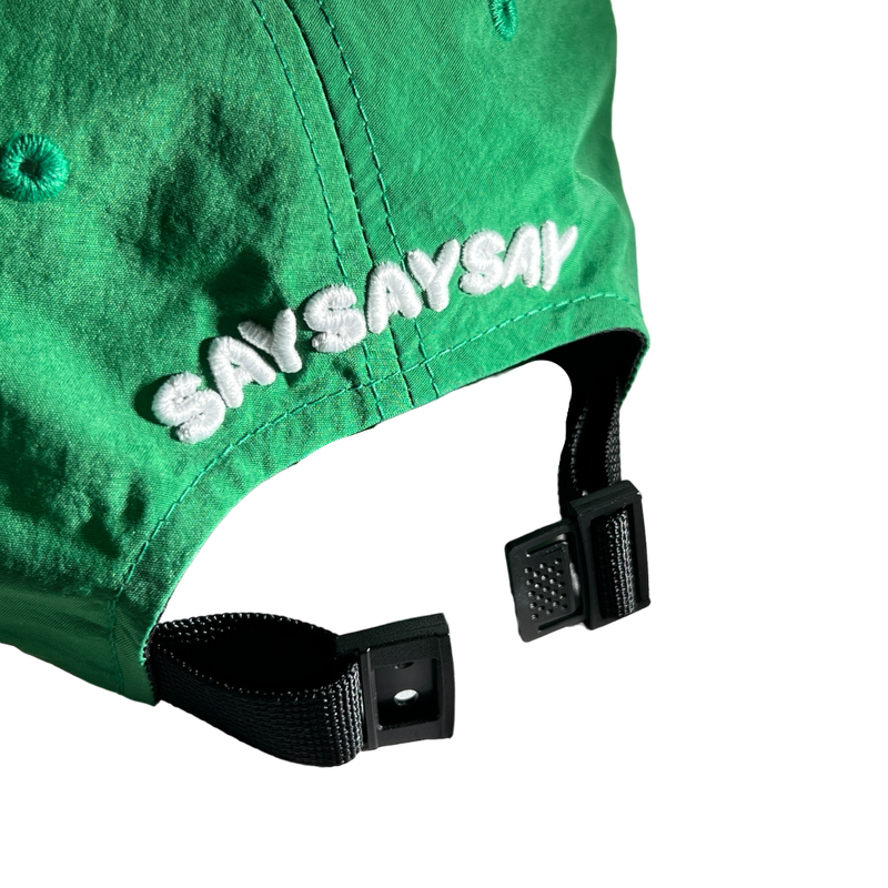 DIRE nylon ball cap Green