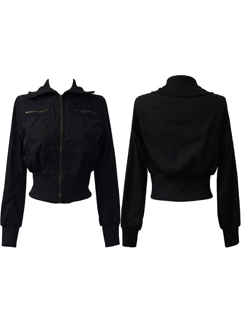 new and b vintage crop jacket