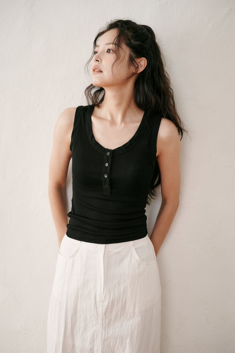 Botton sleeveless (Black)