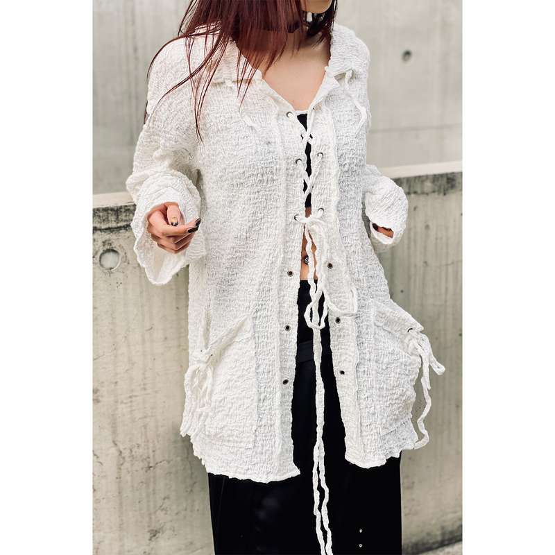 LACE-UP SHIRDIGAN