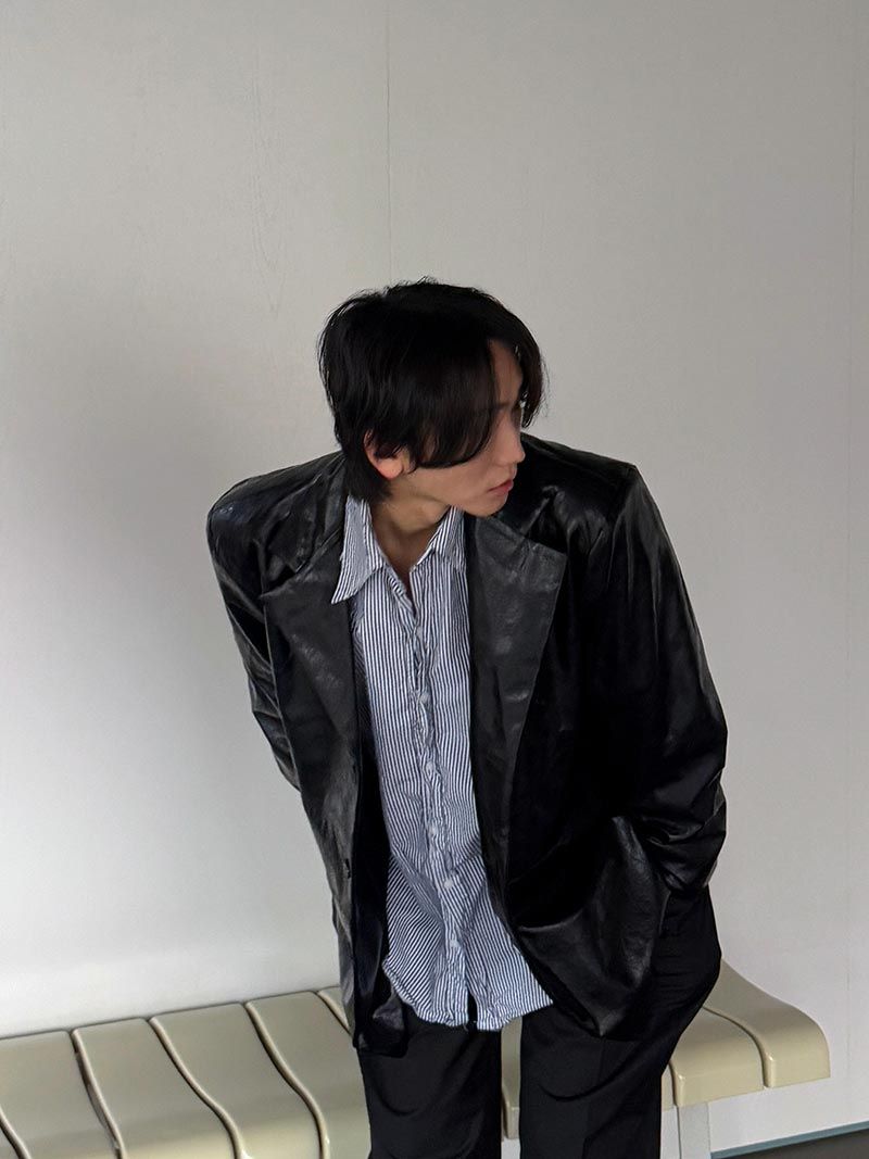ASCLO Hunting Leather Blazer (2color)