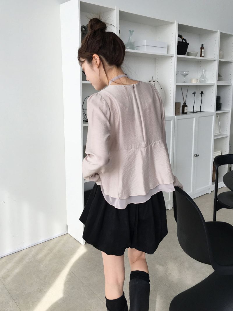 パンプキンスエードバンディングショーツ