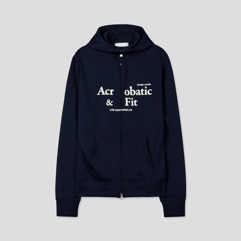 Cro Slim Fit Snap Bijou Hooded Zip-Up 3C