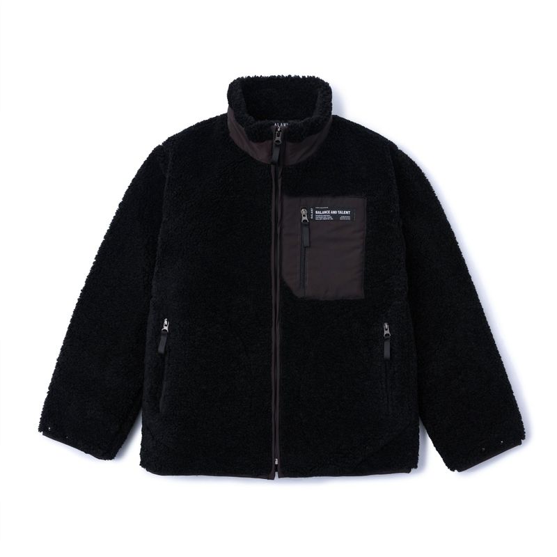 BALANT(バラント)の「Our Story Fleece Zipup Jacket - Black(Jackets/Outerwear)」