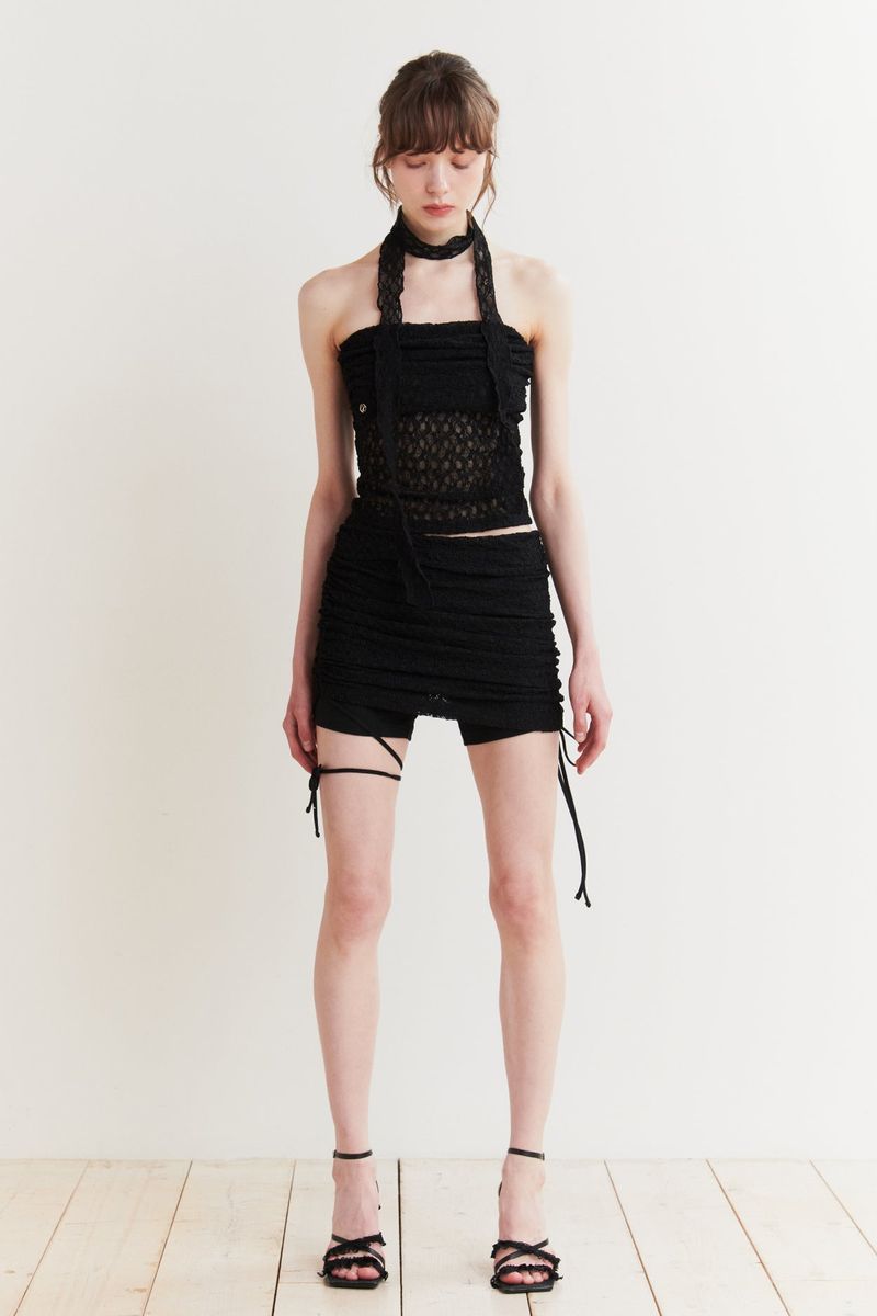 BELLA SKIRT PANTS black