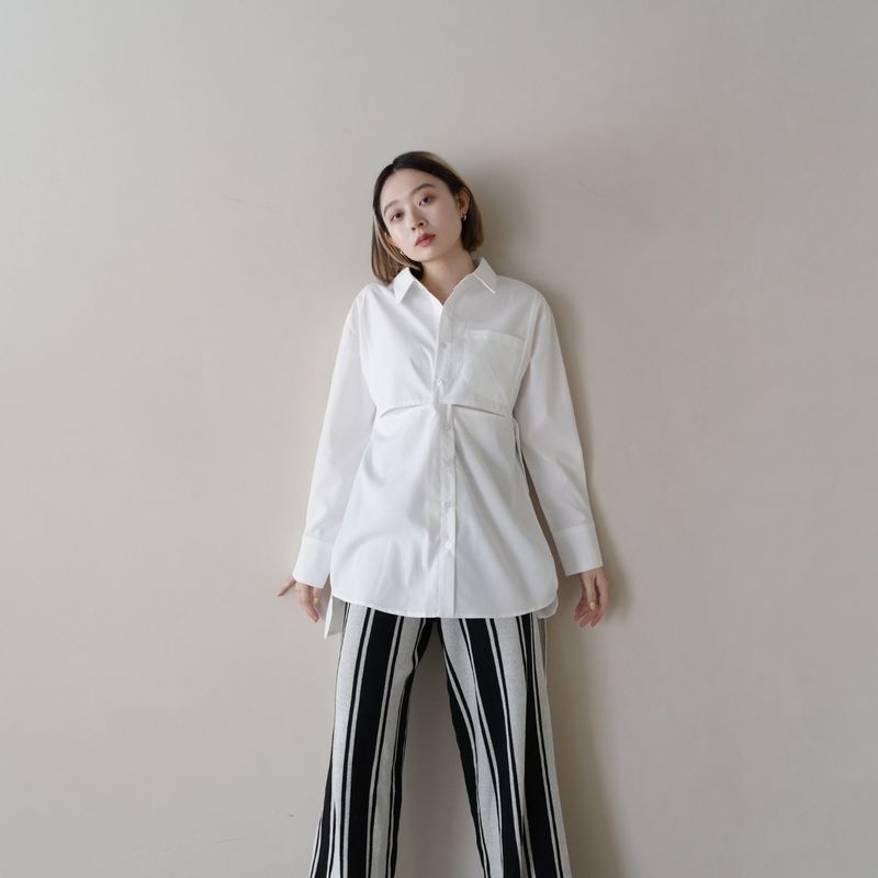center slit shirt