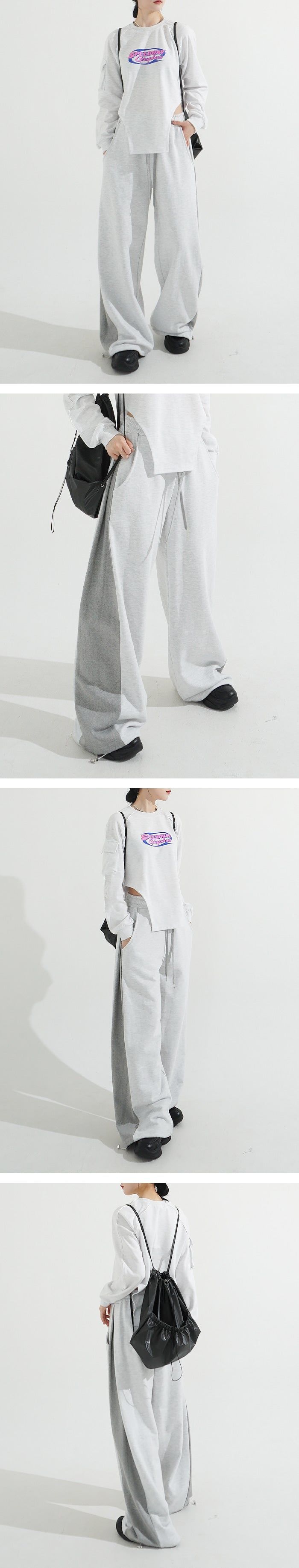 Corner Match Wide Training Pants