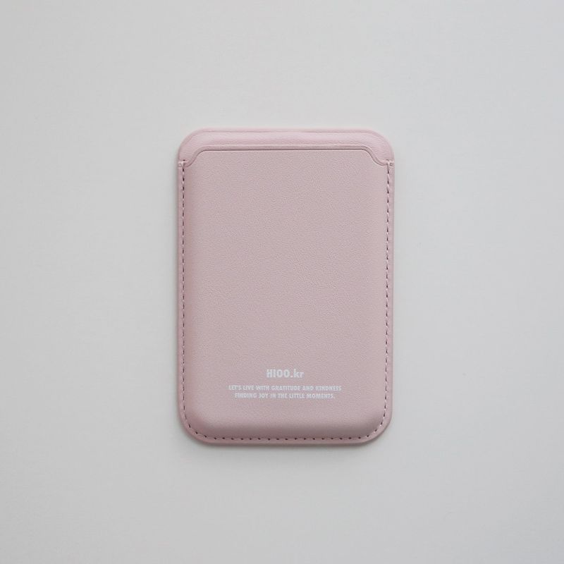 hioo magsafe wallet - pink.