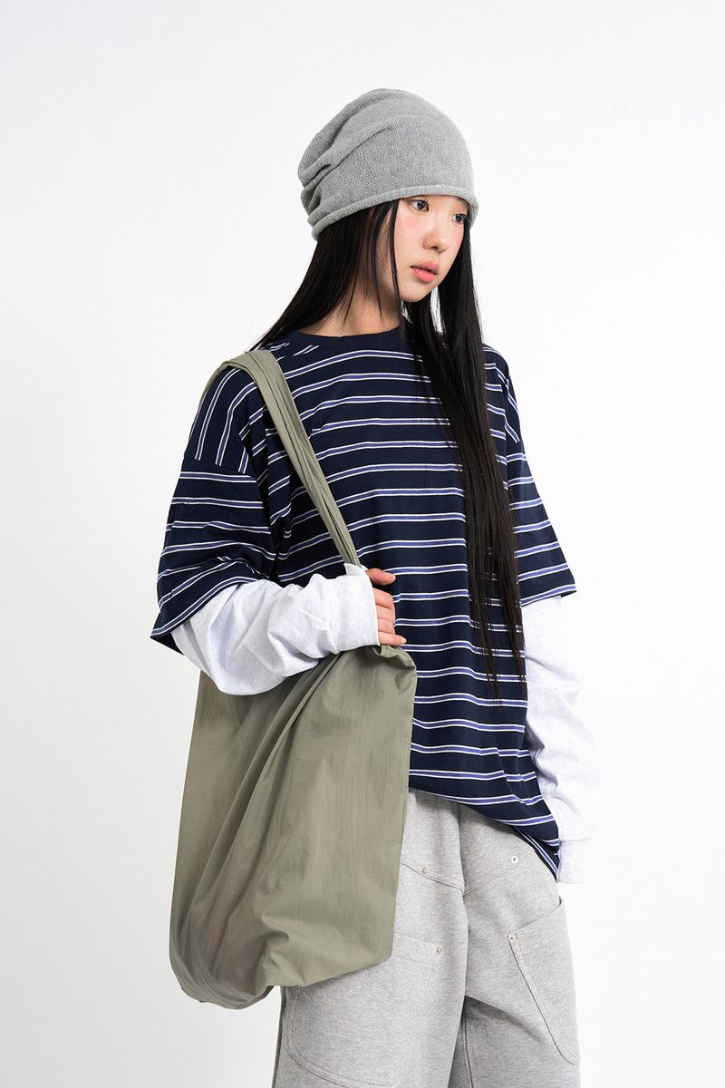 Days stripe layered t-shirt