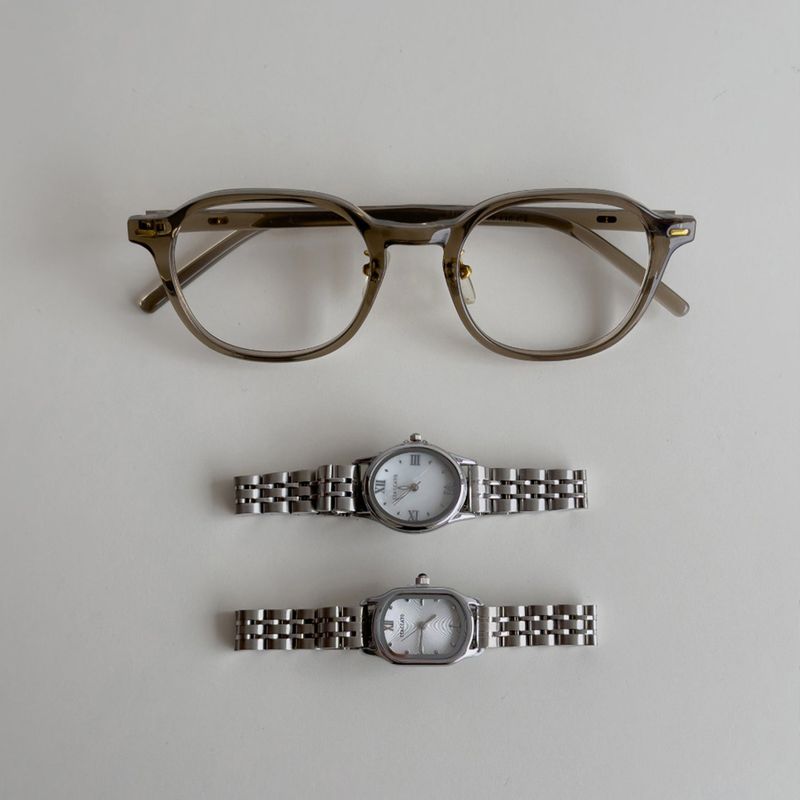 basic frame glasses(5colors)