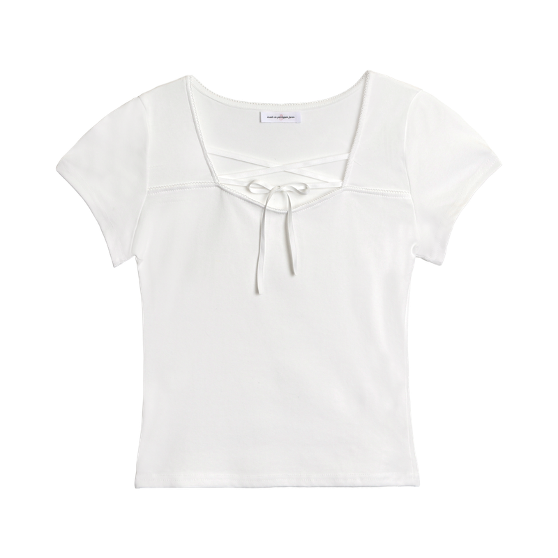BALET SQUARE NECK T-SHIRT
