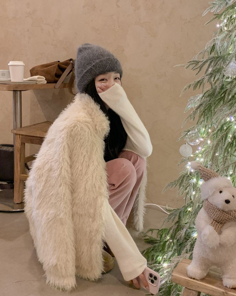 MAYBINS(メイビンス)の「half Fur jacket(Jackets/Outerwear)」