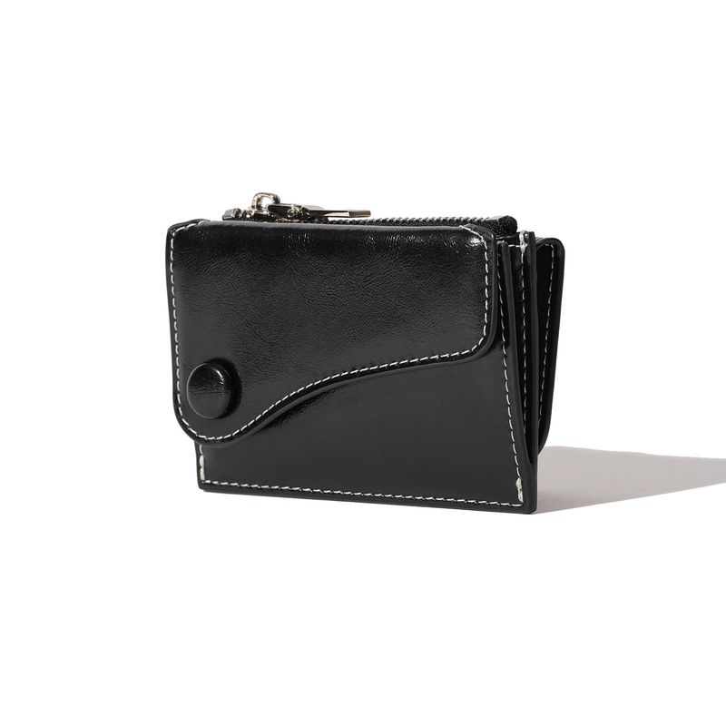 DOT Saddle Keyring Coin & Card Wallets black