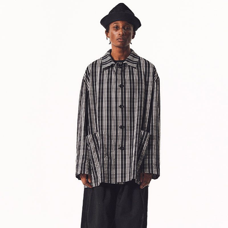 MANUFACTURE BY ATTEMPT（マニュファクチャー・バイ・アテンプト）の「TEXTURE MID-LENGTH COAT（Jackets/Outerwear）」