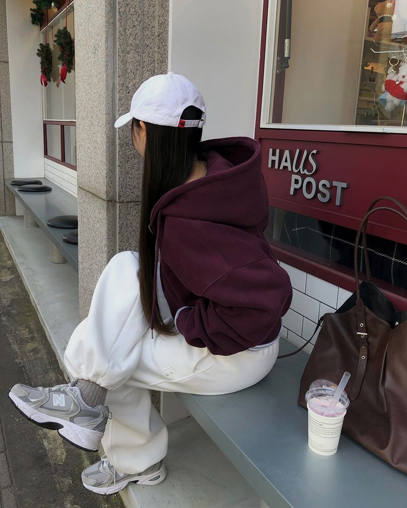 [ORIGINAL] Tibet 2-Way Cropped Hood Zip-Up