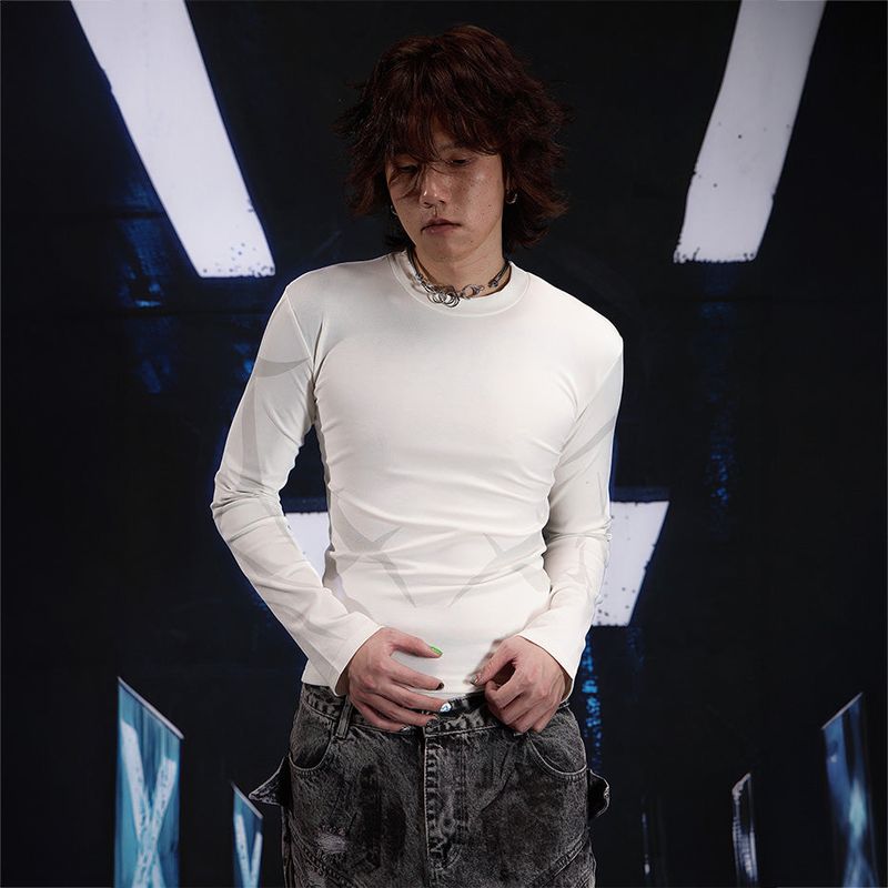 SEXXDEVIL Dragon Back Printtight top