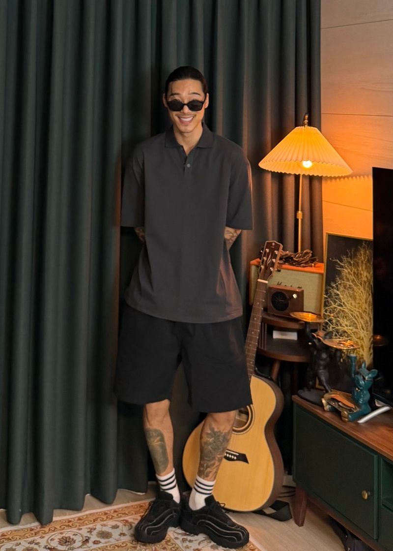 [ virstyle original ] INKKI Coolmax Twill Shorts 