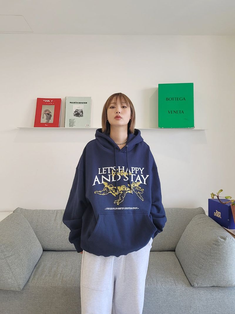VENTIQUE angel fluff Hoodie 3color