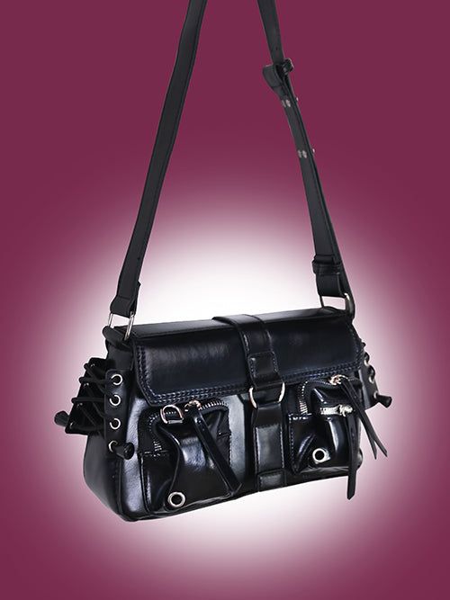 KUO(クーオ)の「mxy black pocket bag(Bags)」