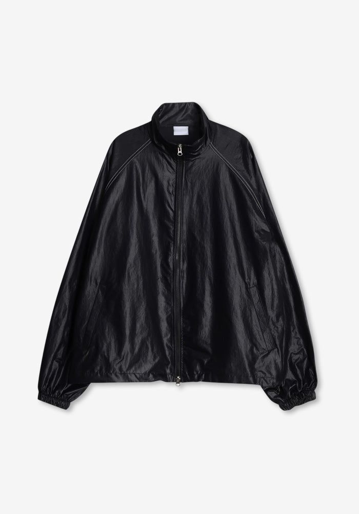 HM SAINT Glossy Nylon Jacket Windbreaker