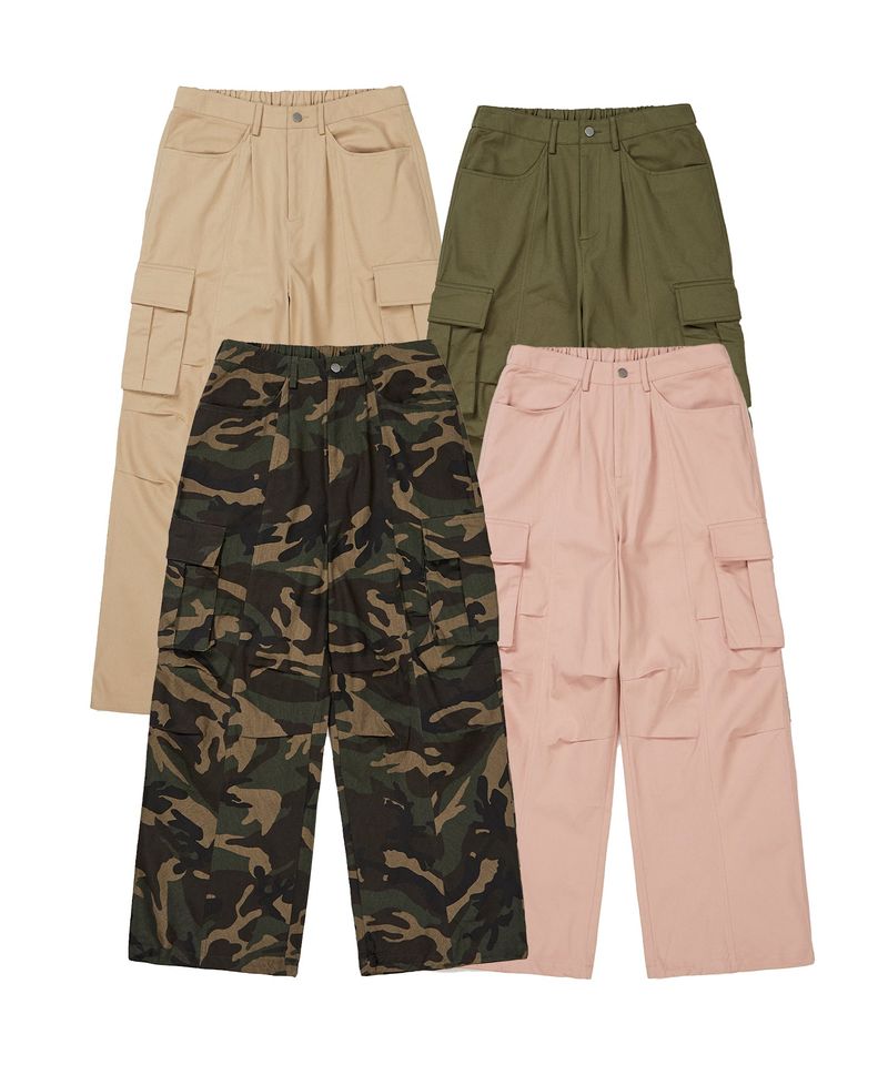 BORNCHAMPS(ボーンチャンプス)の「MAXI WIDE COTTON CARGO PANTS(Pants)」