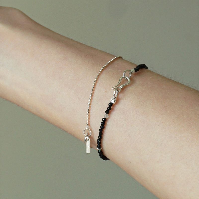 GLITTER BRACELET BLACK