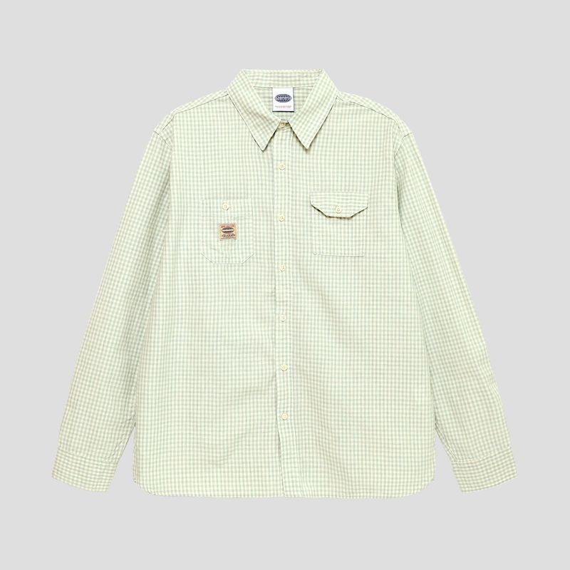 PARAGRAPH（パラグラフ）の「PARAGRAPH CHECK WORK SHIRT - MINT（Tops）」