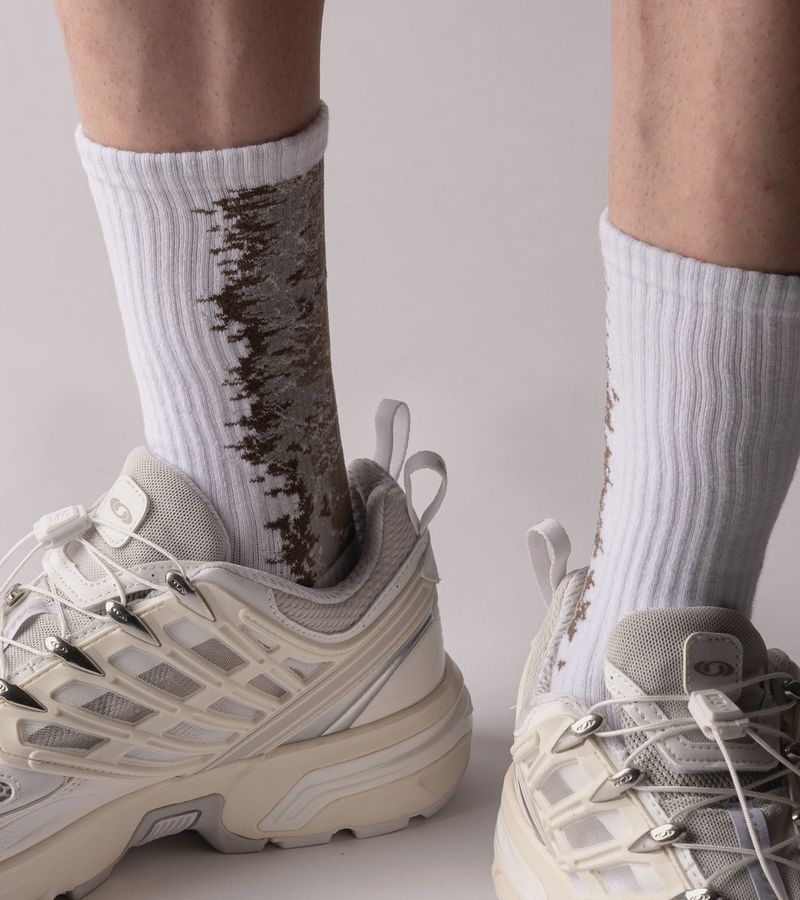 LANDING Midcalf socks (3 pair in - Gradient Acorn,  Sand, Donau)