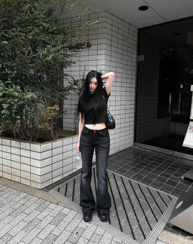 26SS★ TOKYO Crop Basic Tee