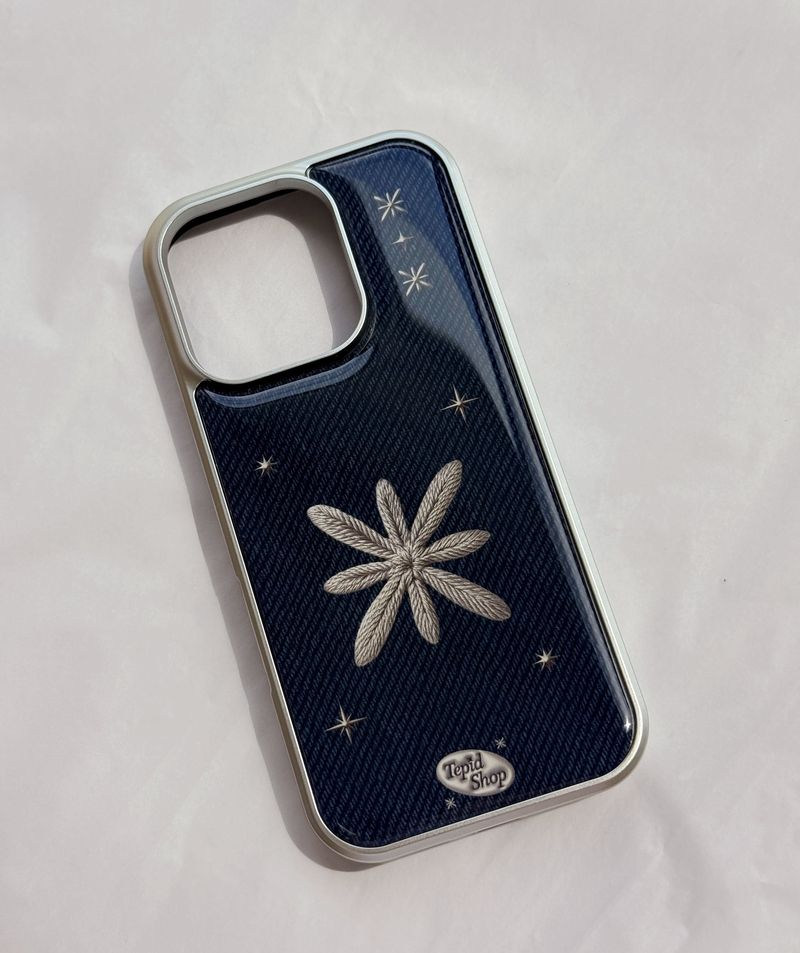 Tepid Denim _ エポキシバンパーiPhoneケース