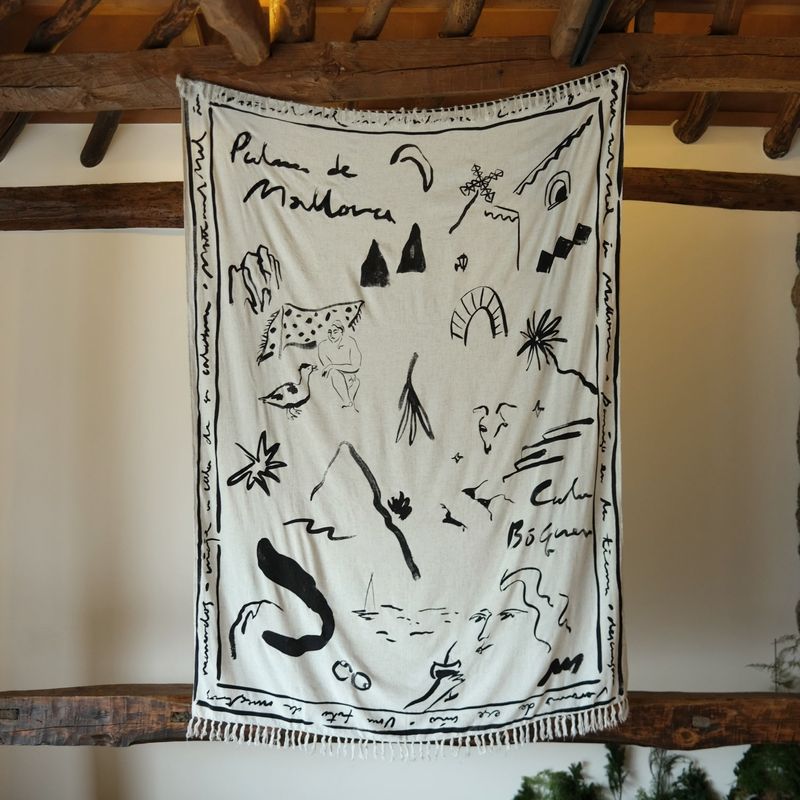 [Eco blanket] Mallorca - Natural