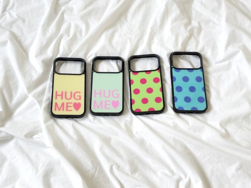 Polka glass case