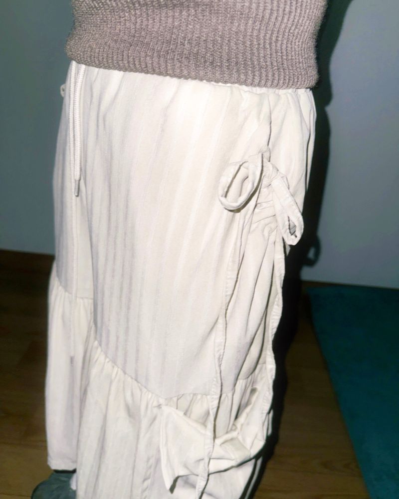 (2color) Ribbon Shirring Pocket Suede Bermuda Pants