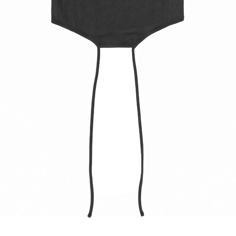 RIBBED STRING T SHIRTS(CHARCOAL GREY)