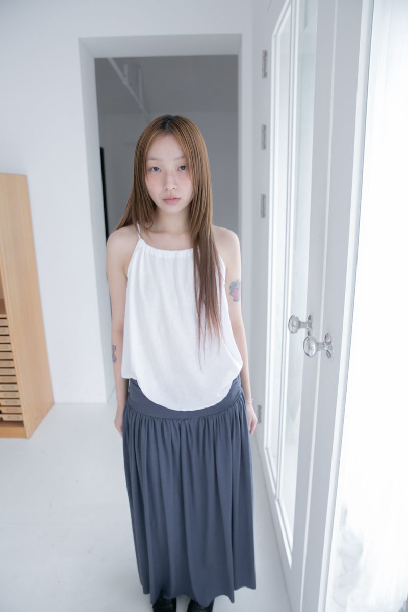 omoosoohy（オムスヒ）の「sand strap halter sleeveless top(3colors)（Tops）」
