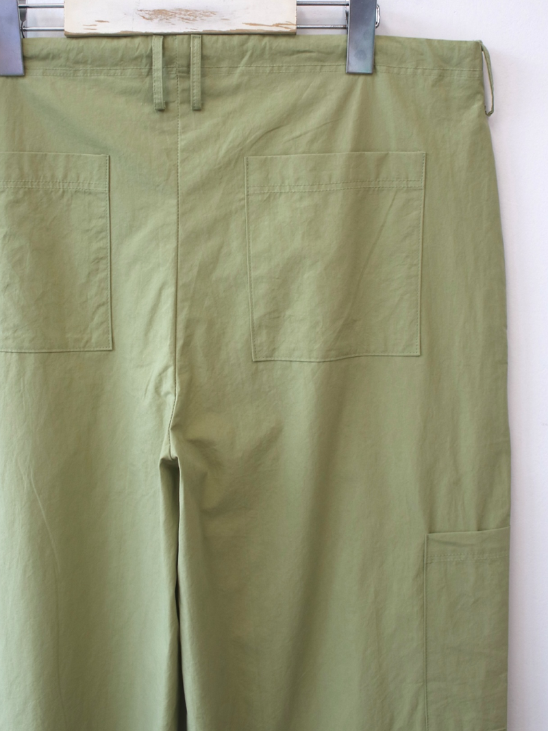 side pocket cotton pants