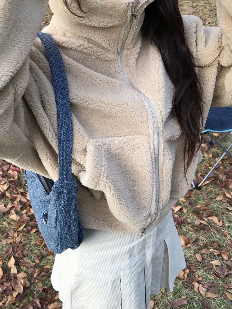Teddy bear fleece jumper