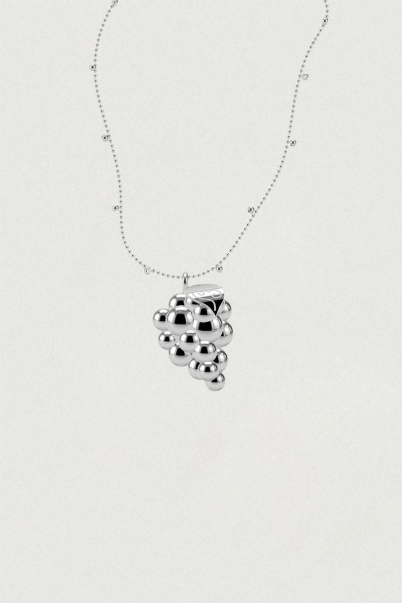 [925SILVER] SWEET GRAPE PENDENT NECKLACE