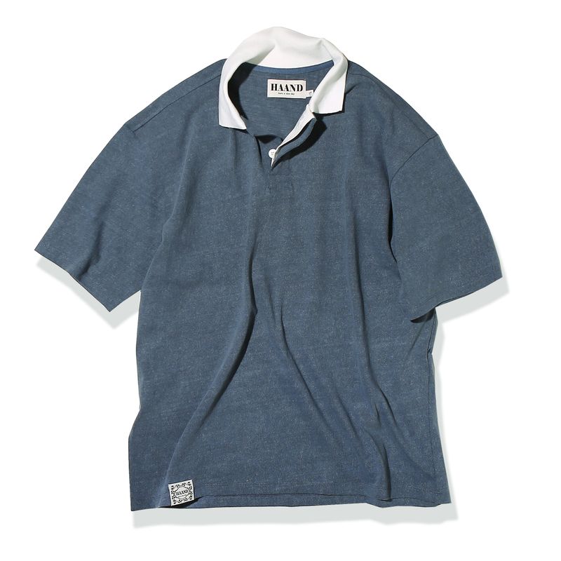 Pigment Washing Pique Collar