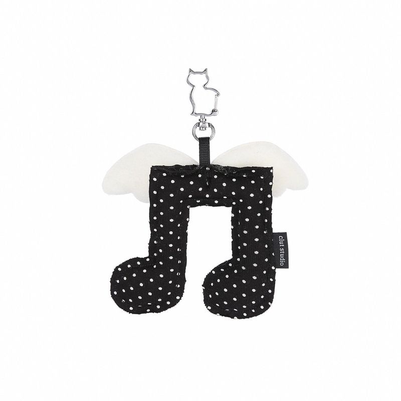 CLUT STUDIO(クラットスタジオ)の「Melody Angel Keyring - BLACK(Toys/Key Holders)」