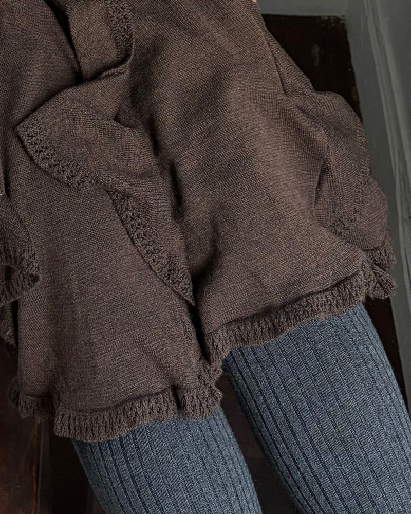 Ripple Knit Skirt