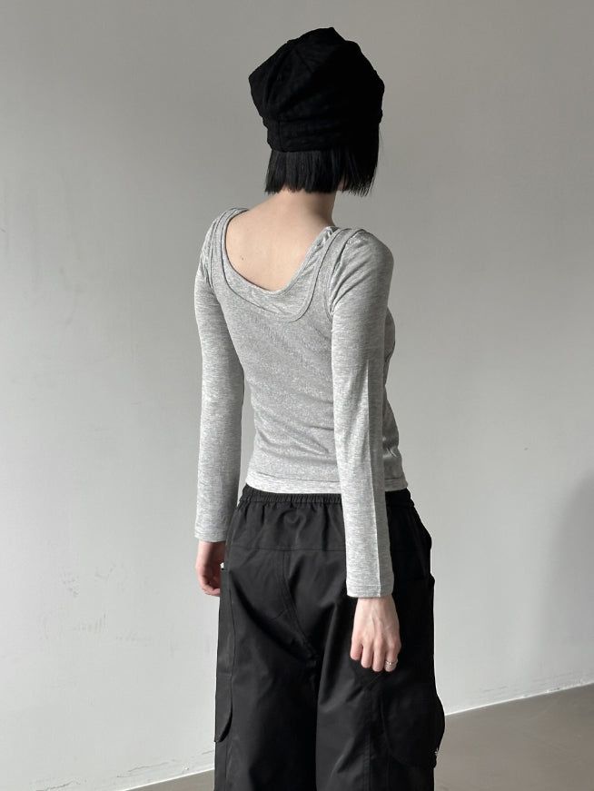 Rare Hook Bustier Ribbed Sleeveless
