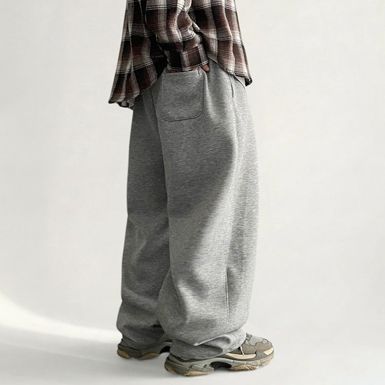 Blank Curved Sweatpants