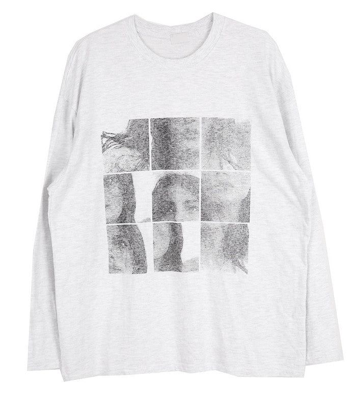 No.0288 square loose T