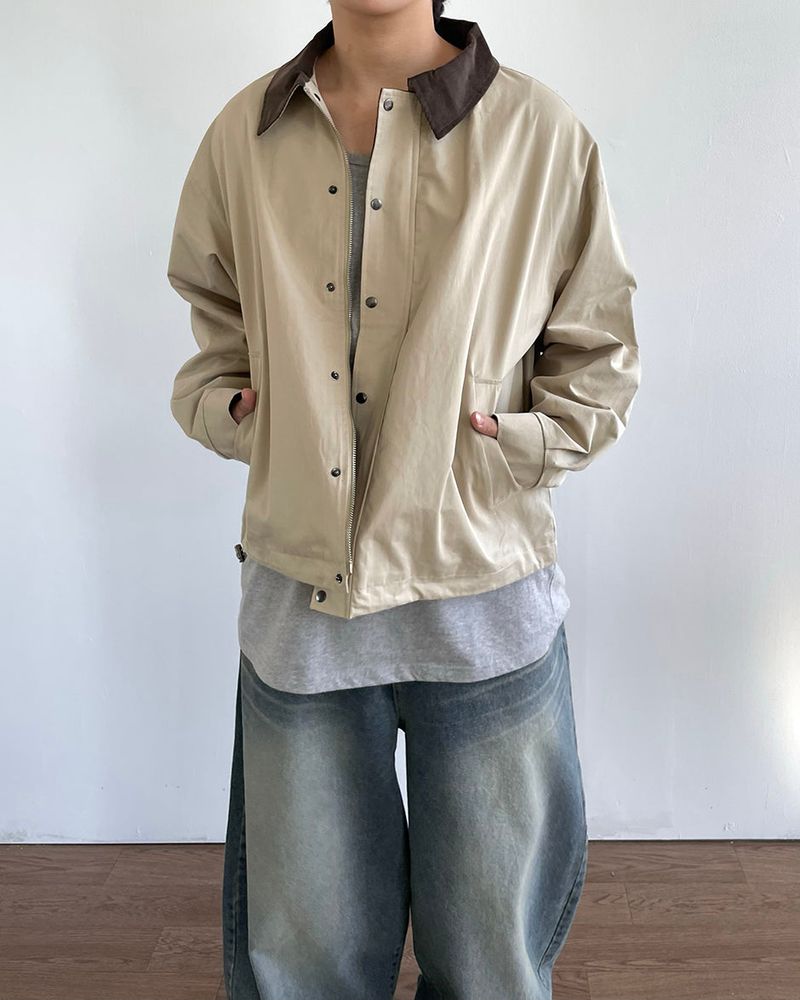 Rail Collar Work Jacket