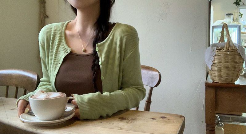 [BELLIDE MADE] Solve Round Rib Cardigan