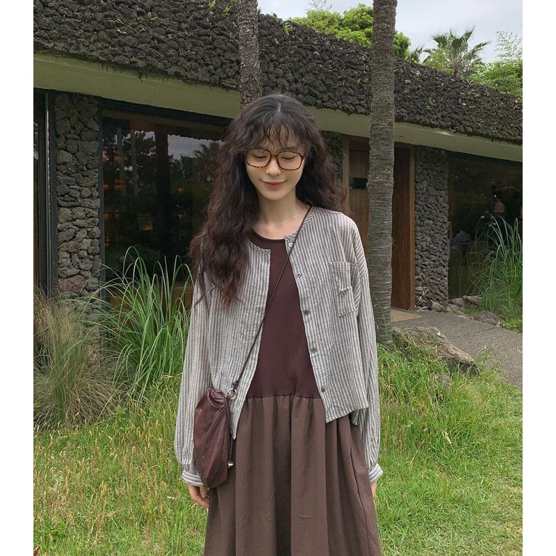 mirinaero(ミリネロ)の「Rio Linen Round Shirt(Tops)」
