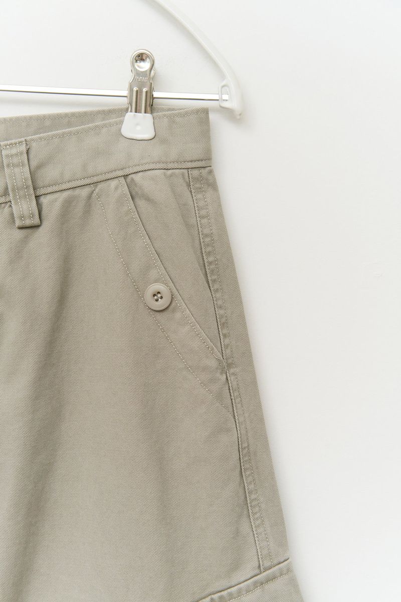 (W) Grein Washed Cargo Pants